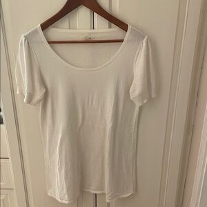 Frenchi White Short Sleeve Tee